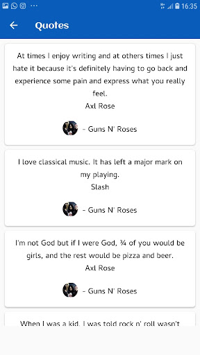 Download Guns N Roses Quotes Lyrics And Facts Apk Full Apksfull Com