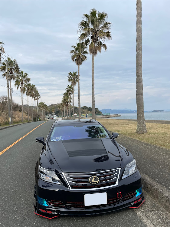 LSのLS460・USF40・ドライブ・蒲フォルニア・映えスポットを求めてに関するカスタム事例の投稿画像3枚目