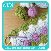 Easy Crochet Dishcloth Tutorial  Icon