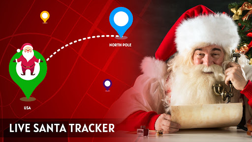 Screenshot Santa Tracker Live Video Call