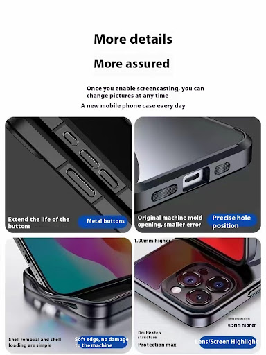 Title 5, DIY Display Screen Phone Case Free Switching Pa...