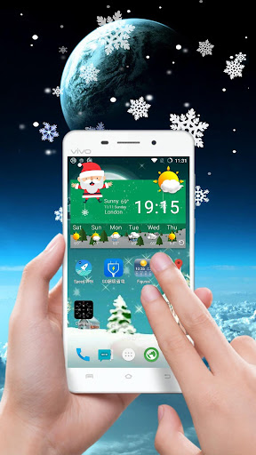 Christmas Weather Widget Theme