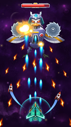 Screenshot Chicken Attack: Galaxy Shooter