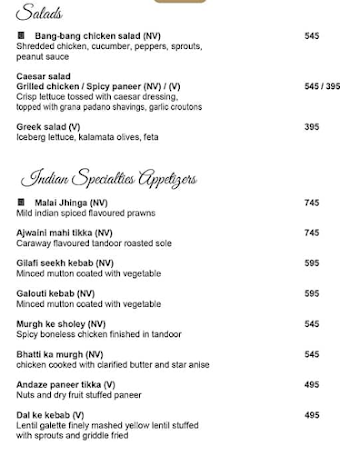 Cafe Delish - Radisson Blu Hotel menu 