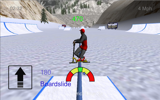 Snowscooter Freestyle Mountain