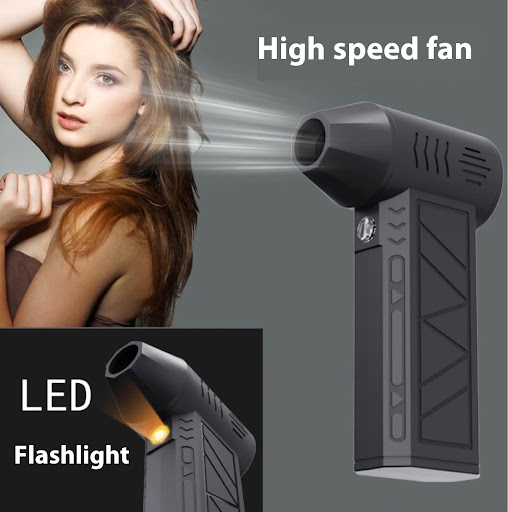 Title 5, High-speed mini handheld hair dryer dust blower...