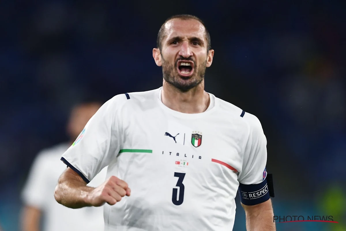 Giorgio Chiellini (37) speelt straks zijn laatste wedstrijd met Italië: "Ik hoop dat de fans me zullen herinneren als een goed persoon"