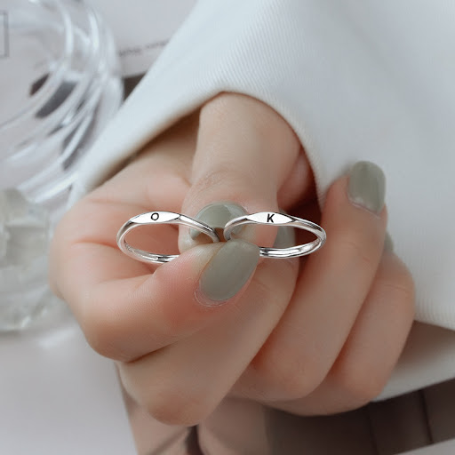 Title 7, 26 Letters Ring Female