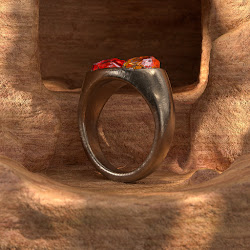 Bronze Ring of the Twins