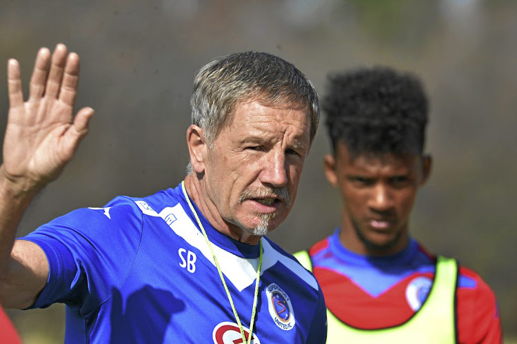 Coach Stuart Baxter. File photo.