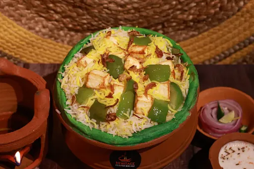 Hyderabadi Paneer Dum Biryani