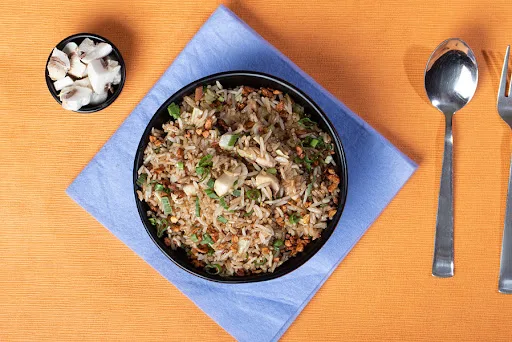 Mushroom Garlic Fried Rice