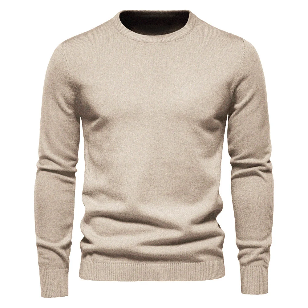 Title 5, Suéter Grosso Masculino Gola Redonda Slim Fit B...
