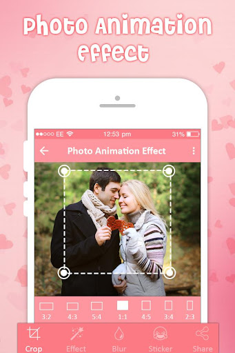 Photo Animation Effect  Love GIF Maker