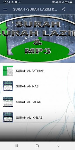 SURAH -SURAH LAZIM  MP3