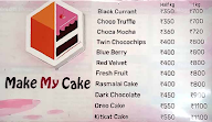 Make My Cake menu 4