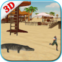 Crocodile Wild Attack Sim icon