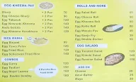 Master Egg menu 2