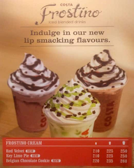 Costa Coffee menu 4