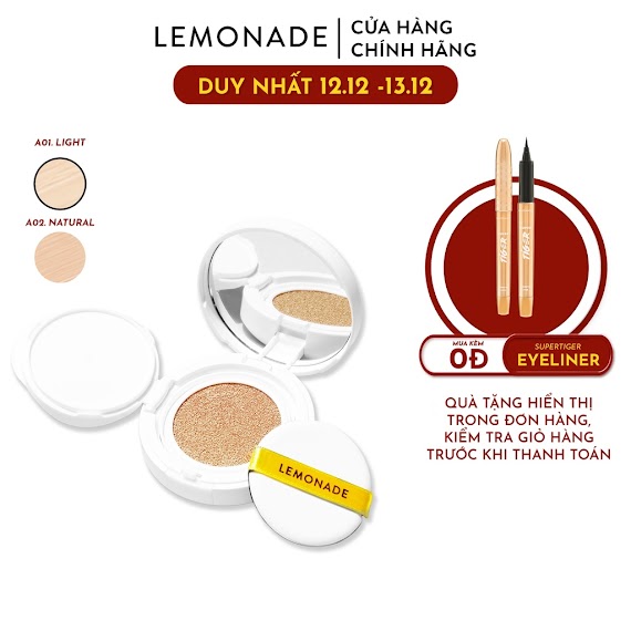 Phấn Nước Lemonade Matte Addict Cushion 15G