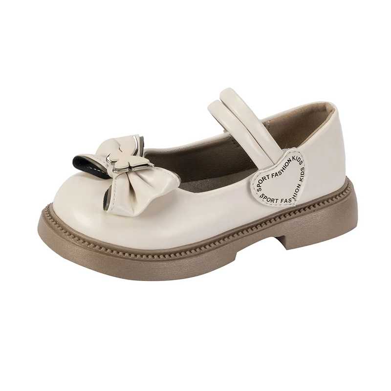 Non-slip Velcro soft noodle children's leather shoes for comfort and safety. Perfect for active kids providing excellent