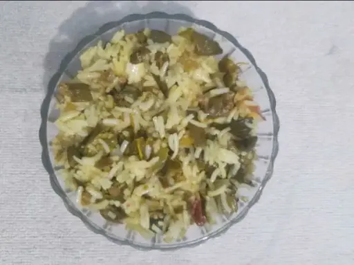Mixed Bhindi Rice