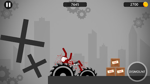 Screenshot Stickman Ragdoll Dismount Flip