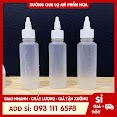 Chai Nhựa Mềm Có Nút Nhỏ Giot Dùng Xịt Bơ Và Các Loại Nước Chấm Có Kèm Nắp 50Ml/100Ml