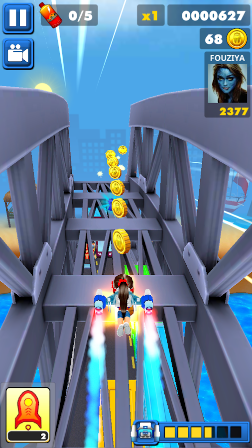   train Surf Run Fun 3d- 스크린샷 