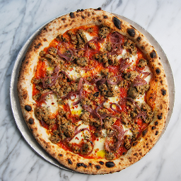 Spicy Meatballs Pizza