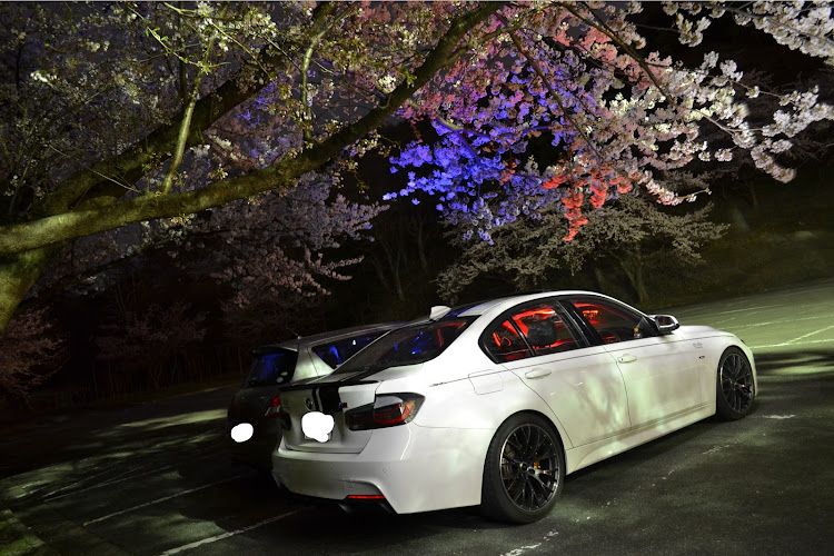3シリーズ セダンのbmw・桜・エムズガレージ・レッドメモリーに関するカスタム事例の投稿画像1枚目