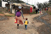 A hard life of poverty, as seen  at Marathon squatter camp in Germiston, does not seem to touch some of our compatriots who criticise  the government  for finding ways to help the poor survive. /  Sebabatso Mosamo