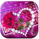 Shine Red Heart Rose Keyboard 10001002 APK Download