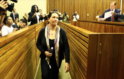 Convicted racist Vicki Momberg in court. Picture: GALLO IMAGES