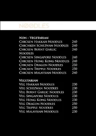 Sammy's Kitchen menu 1