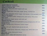 Hotel Janjira menu 1