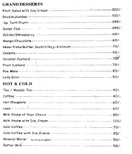 Vega Restaurant menu 5