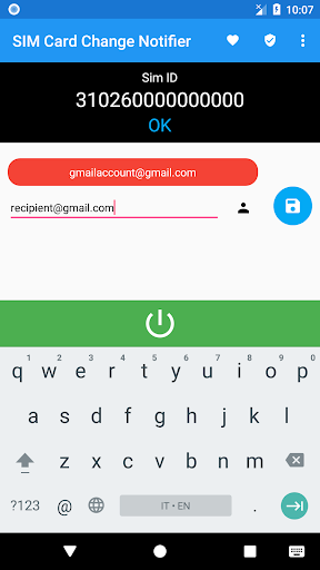 SIM Card Change Notifier 1.9.1 screenshots 1