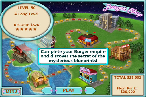 Screenshot Burger Shop Deluxe