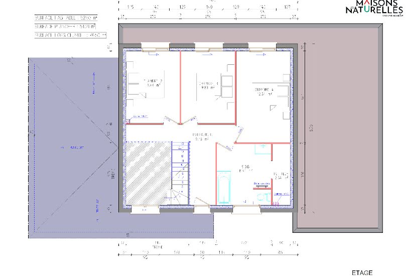  Vente Terrain + Maison - Terrain : 1 009m² - Maison : 146m² à Bernieulles (62170) 