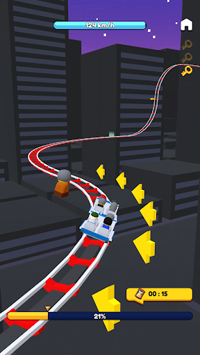 Screenshot Infinite Coaster - 3D Racing