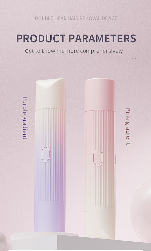 Title 5, Portable Gradient Electric Shaver for a Smooth,...