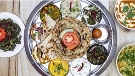 Aloo Naan Thali