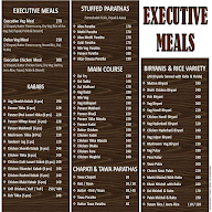 Mary's Executive Meals menu 2