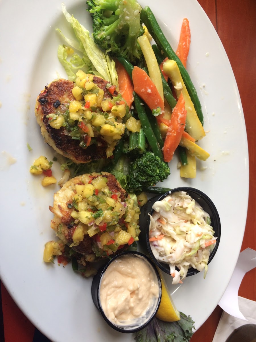 Gluten free crab cakes