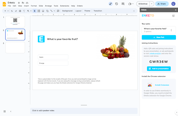 Enketo - Live Polls screenshot 1
