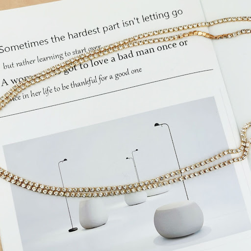 Title 3, Water Diamond Multi-layer Waist Chain Beach Bod...