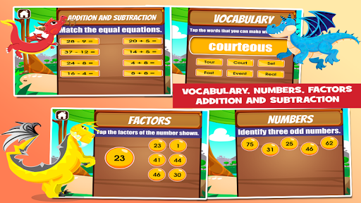 Screenshot 5th Grade Education Games