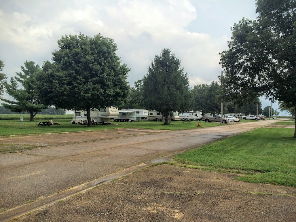 Most of the North side of the park is occupied by long term construction workers that travel here each season.