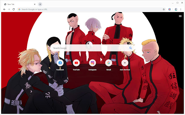 Tenjiku Gang Tokyo Revengers New Tab